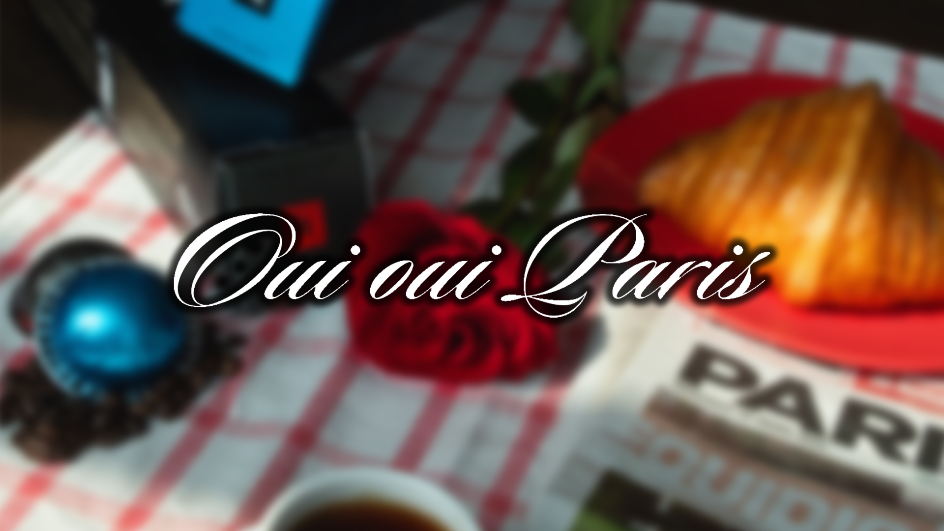 Set Design – « Oui oui Paris »